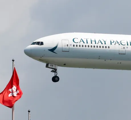 Cathay Pacific banner