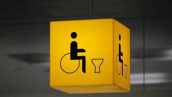 Disabled toilet