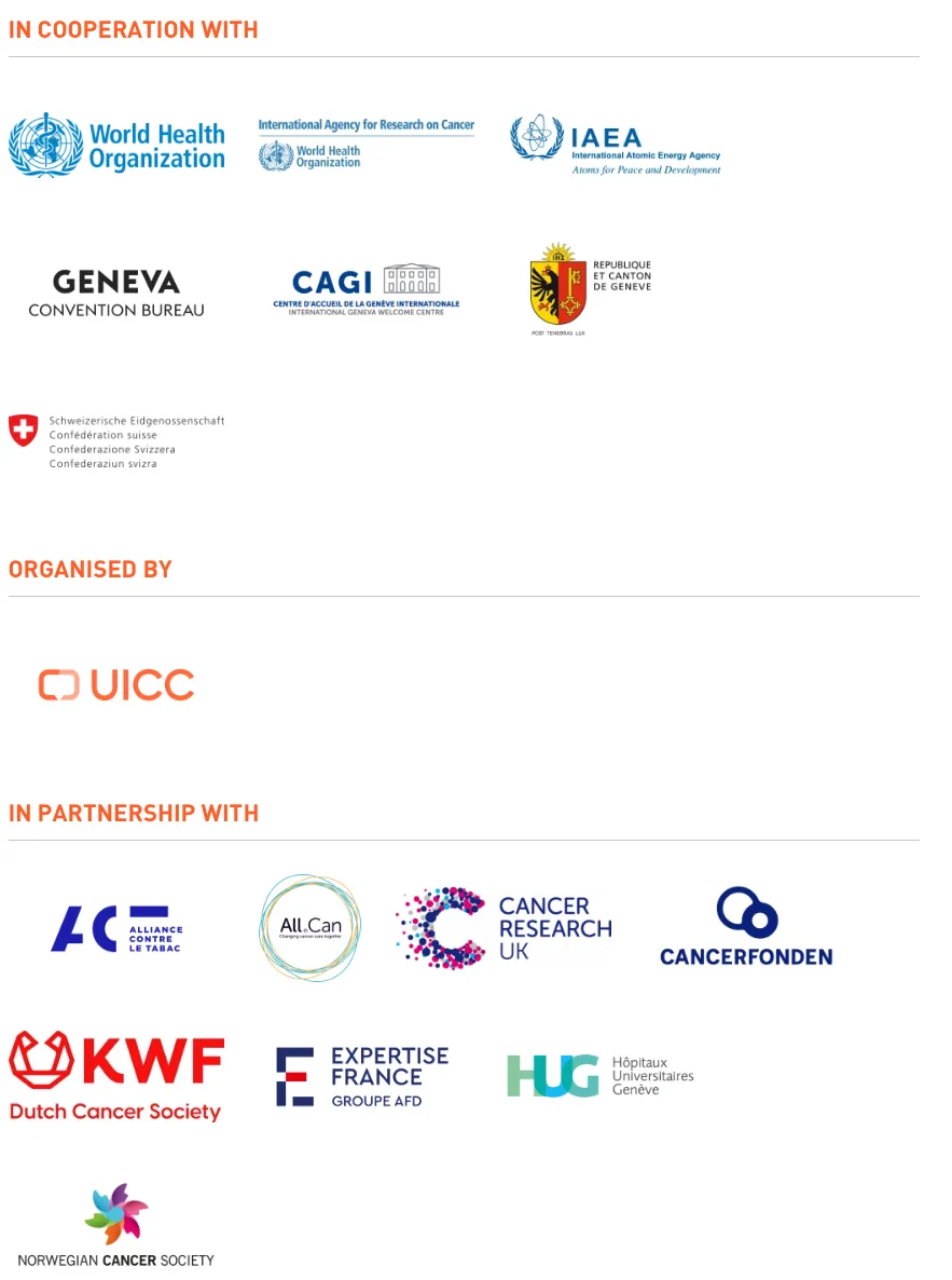 A series of logos with different levels, representing the different sponsors and partners involved in supporting the 2024 WCC